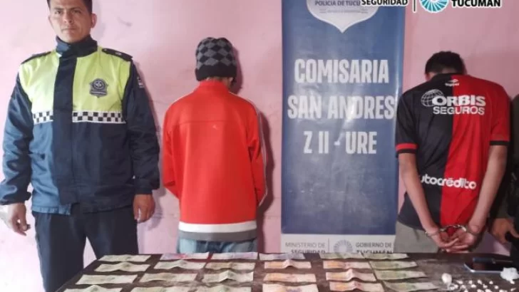 Secuestran dosis de cocaína y aprehenden a tres personas