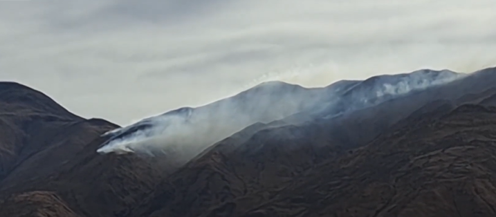 Las secuelas del incendio en los Valles