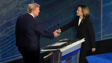 Kamala Harris y Donald Trump protagonizaron su primer debate entre fuertes cruces y polémicas