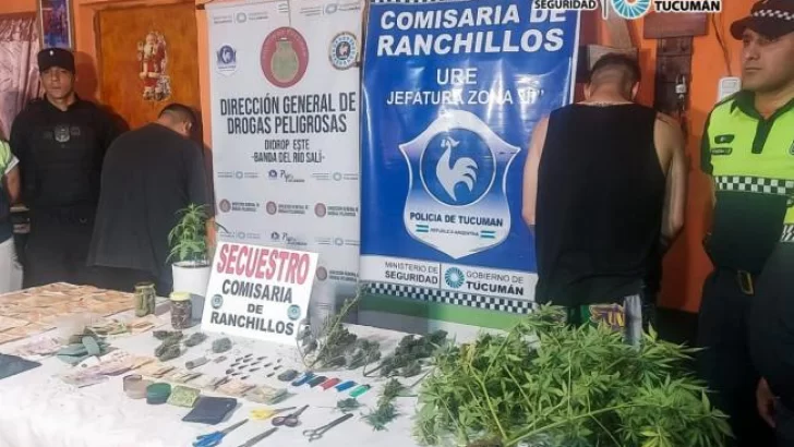 Secuestraron un revólver, municiones y marihuana durante dos allanamientos