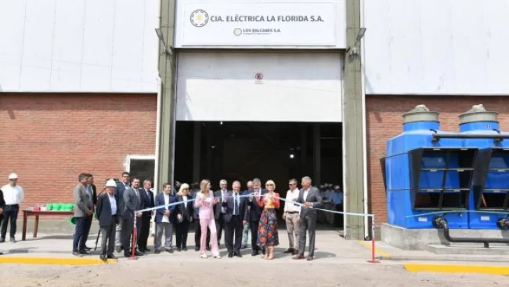 Se inauguró una nueva planta de cogeneración de energía eléctrica en el Ingenio La Florida