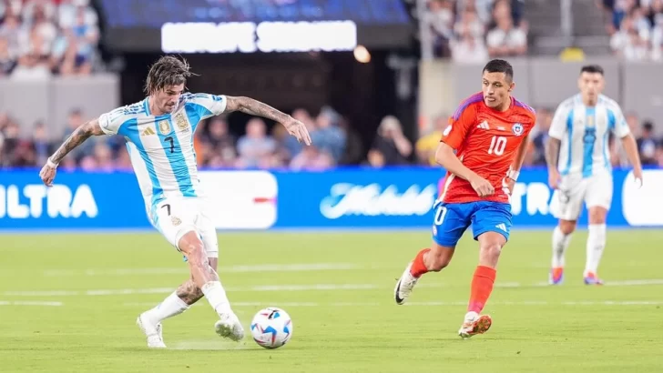 Sin Messi ni Di María, Argentina recibe a Chile por las Eliminatorias