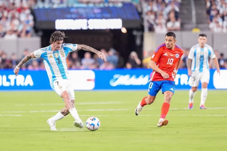 Sin Messi ni Di María, Argentina recibe a Chile por las Eliminatorias