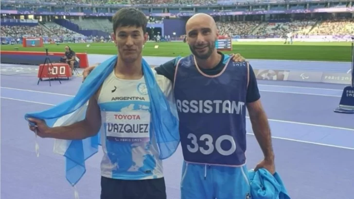 Argentina sigue sumando en los Juegos Paralímpicos: Fernando Vázquez se colgó el bronce en salto en largo