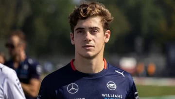 Franco Colapinto largará décimo segundo este domingo en el Gran Premio de Singapur