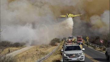 Capilla del Monte y Punilla en llamas: detuvieron a sospechoso con un bidón de nafta