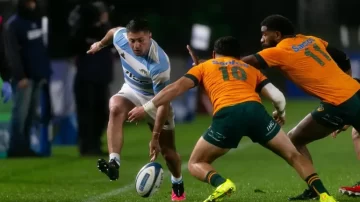 Los Pumas perdieron en la última jugada ante Australia