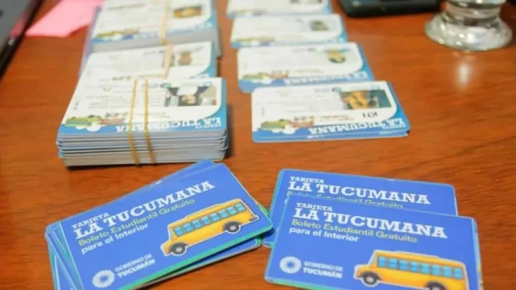 El Boleto Estudiantil Gratuito para el Interior contará con un nuevo sistema informático