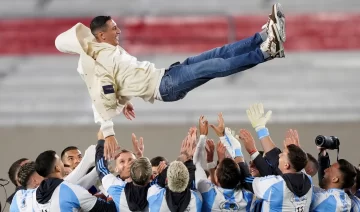 Así fue la despedida a Di María de la Selección