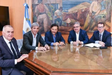 Jaldo se reunió con el ministro de Economía, Luis Caputo