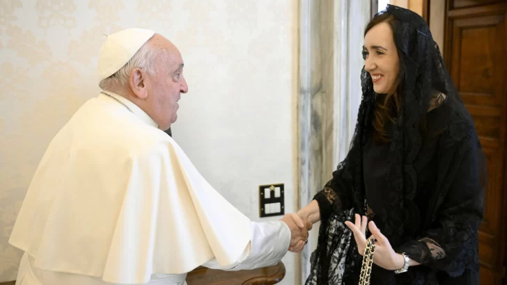 El mensaje del Papa Francisco a Victoria Villarruel: “A no aflojar y no perder el sentido común”