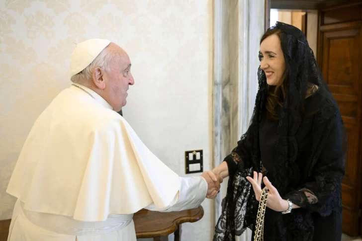 El mensaje del Papa Francisco a Victoria Villarruel: “A no aflojar y no perder el sentido común”