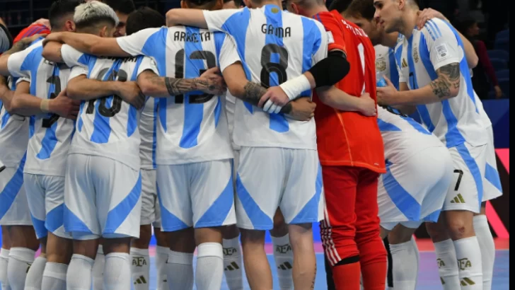 Argentina derrotó a Francia y está en la final del Mundial de Futsal 2024