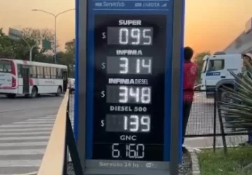 YPF bajó el precio de los combustibles