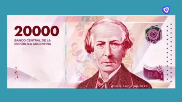 Llegaron al país los primeros billetes de $20.000