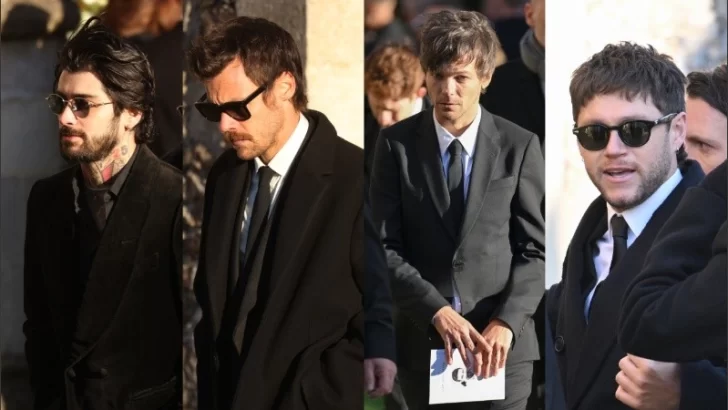 Las fotos del funeral de Liam Payne donde los ex One Direction estuvieron presentes