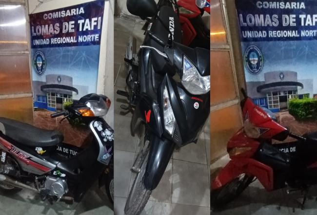 La Policía desactivó “picadas” de motocicletas y retuvo rodados