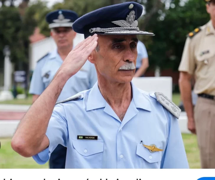 El brigadier Gustavo Javier Valverde será el nuevo Jefe del Estado Mayor General de la Fuerza Aérea Argentina