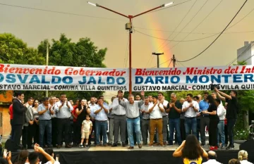 Jaldo festejó los 136 años de Villa Quinteros inaugurando obras