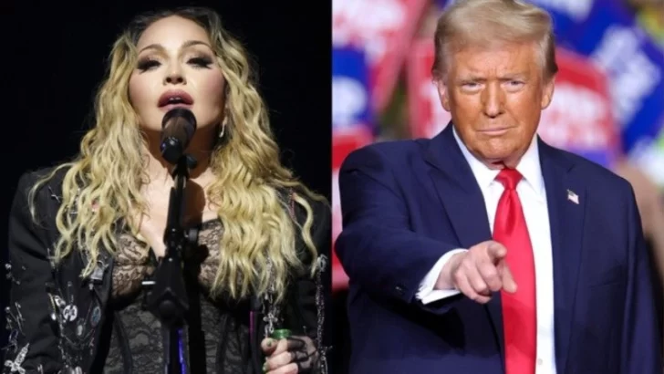 El enojo de Madonna ante el triunfo de Donald Trump