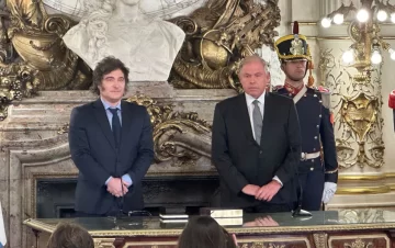 Javier Milei le tomó juramento como nuevo Canciller a Gerardo Werthein