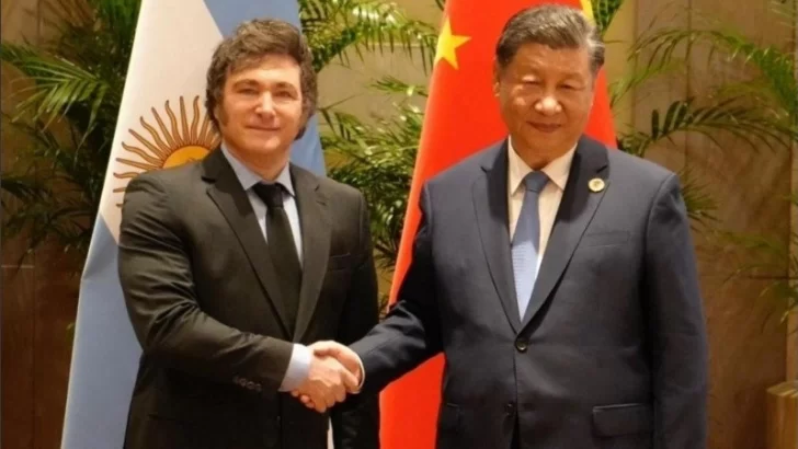 Javier Milei se reunió con el presidente de China Xi Jinping