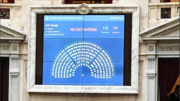 Sin quórum, fracasó en Diputados el tratamiento de Ficha Limpia y perdió estado parlamentario