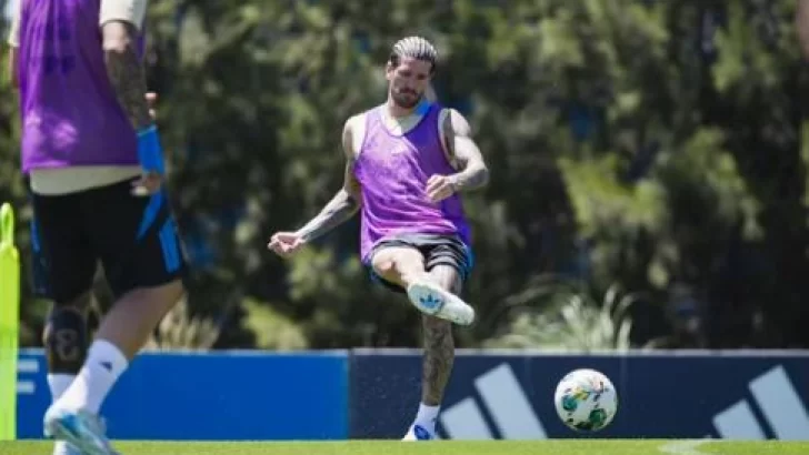 La Selección argentina tuvo su último entrenamiento antes de viajar a Paraguay: quiénes van a ser los titulares