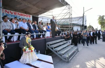 Jaldo participó de los festejos por las fiestas patronales y el aniversario de San Andrés