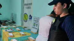 Secuestraron diez ladrillos de marihuana y armas de fuego