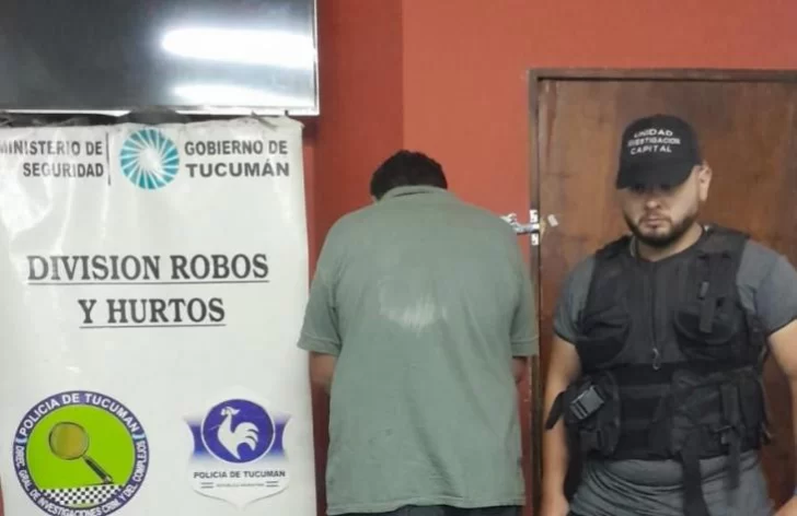 Detuvieron a un sujeto en la vía pública por un robo millonario