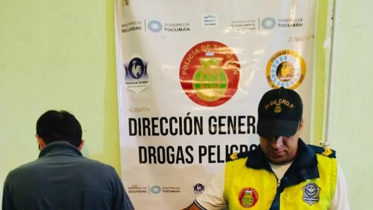 Secuestran marihuana y cocaína en la vía pública