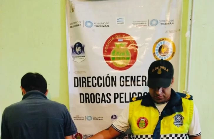 Secuestran marihuana y cocaína en la vía pública