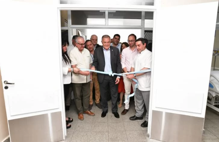 Jaldo dejó inaugurado el nuevo Shockroom del hospital Padilla