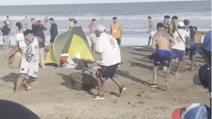 Insólita pelea entre vendedores de churros y chipá en Villa Gesell