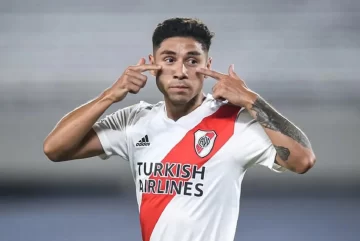 Montiel llegó a la Argentina para su vuelta a River