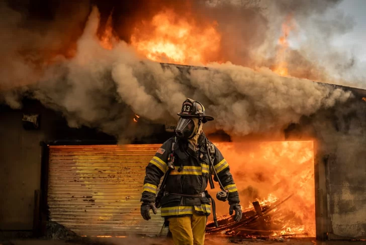 Los Ángeles: nuevo incendio afecta a miles de personas y ordenan evacuaciones rápidas