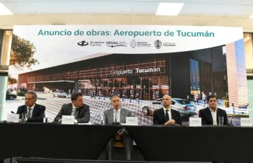 Presentaron las obras de remodelación del Aeropuerto Benjamín Matienzo