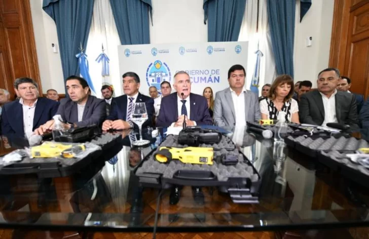 La provincia incorporará pistolas Taser 7 para reforzar la seguridad