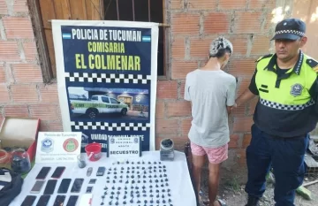 Personal policial logró desbaratar un kiosco de venta de drogas