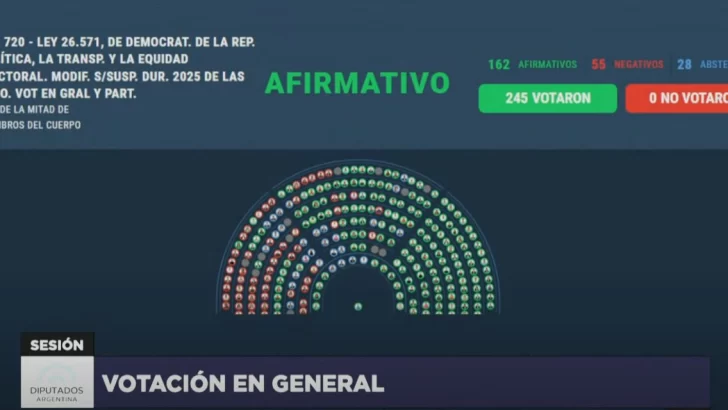 Diputados le dio media sanción a la suspensión de las PASO