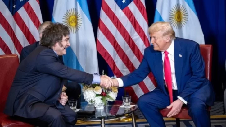 Trump elogia a Milei y abre la puerta a un acuerdo de libre comercio con Argentina